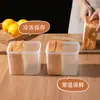 Caja de Almacenamiento de Pan Fant Caja para Tostadas Caja para Congelador Refrigerador Caja Conservadora Grado Alimenticio Sellada Caja de Almacenamiento para Hornear