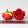 Cabezas de Flores de Peonía Simuladas Más Vendidas de Temu para Broches DIY, Arte Floral, Arreglos Florales, Accesorios para Ramilletes de Novia