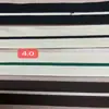 Ropa lista para usar del fabricante Cinturón de punto por urdimbre intercolor Cinturón de punto liso Cintas para pantalones deportivos