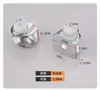 Liga de Zinco Clipe de Vidro Fixo Ajustável Clipe Laminado Suporte de Divisória de Vidro para Banheiro Suporte Laminado de Expansão Acessórios para Vidro