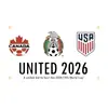 2026 Bandeira Banner Copa do Mundo EUA-México-Canadá Decoração Externa 3X5 Pés Impressa Digitalmente Fabricante de Bandeira Banner para Eventos