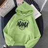 Sudadera con capucha holgada para mujer, talla grande, con forro polar, para primavera y otoño, 2024