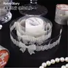 Série Rolo de Fita de História Retrô Renda Tema Renda Diário Material DIY Adesivos de Laço Decorativos 6 Designs para Escolher