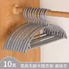 Cabide Antiderrapante, Sem Marcas para Uso Doméstico, Varal de Roupas para Quarto, Cabide para Secagem, Armazenamento, Uso Doméstico, Cabide para Dormitório de Adulto, Durável Semicircular