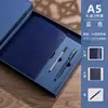 Cuaderno de Hojas Sueltas de Cuero Suave A5 Bloc de Notas de Oficina de Negocios B5 Agenda con Tapa de Cuero Caja de Regalo Diario Hecho a Medida