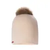 Venta al por mayor de fábrica Bufanda de cachemira transfronteriza Otoño e Invierno Nuevo Color Sólido Engrosada Gorro con Pompón Estilo Coreano Moda Cálida Protección para los Oídos Gorro para la Cabeza