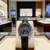 Nuevo Reloj Multifuncional de Cuarzo para Hombre Ojo Izquierdo y Derecho Esfera Grande Correa de Cuero Correa de Acero Inoxidable Calendario Venta al por Mayor