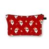 Bolsas de Navidad Nueva Bolsa de Cosméticos Navideña para Niños Bolsa de Tocador de Dibujos Animados Bolsa de Almacenamiento Estampada