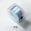 80m Fio Elástico Japonês Fio de Cristal Acessórios para Joias Atacado Fio Elástico DIY Pulseira Feita à Mão Fio para Miçangas de Pulseira