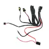 Chicote Elétrico Aprimorado para Farol Xenon H7 12V Conjunto de Fiação com Relé HID Acessórios de Atualização de Proteção de Circuito Original do Veículo Atacado