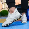 Zapatos de Hombre Blade Transpirables Tejido Volador Zapatos Casuales para Correr Zapatilla Transfronteriza Combinación Total Talla Grande Zapatos de Moda Zapatos de Malla para Hombre