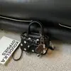 Bolsa retrô fashion de bolinhas de nicho 2026 nova bolsa transversal casual feminina bolsa de mão estilosa, requintada e única