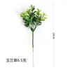 Plantas Verdes Artificiais, Plantas em Vaso com Grama, Decorações de Interior para Casa, Flores Artificiais para Casamento, Plantas Artificiais de Eucalipto Único