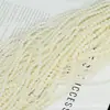 Joia Pulseira de Pérolas DIY Contas Meio Quilo 3mm-12mm Polimento em Água ABS Pérolas de Imitação Redondas Furo Reto Branco Puro Off-White