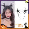 Cosplay de Halloween Diablillo Divertido Diadema Calavera Fantasma Pinza de Calabaza Accesorios de Disfraz para Mujeres