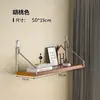 Rack de armazenamento de parede sem perfuração Divisória montada na parede Divisória montada na parede Decoração de parede Prateleira de roteador Estante montada na parede