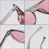 Gafas de Aviador con Doble Puente y Montura Grande Transfronterizas Fl Gafas Anti Luz Azul Bloqueo 480-520Nm con Lentes de PC Rosa