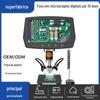 Link exclusivo personalizado Microscópio digital de 9 polegadas MS3 Source Factory pode ser conectado à medição do computador e suporta OEM