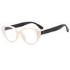 Gafas de Sol Retro 2024 para Mujer, Gafas de Celebridad de Internet Marrones con Montura Negra de Alta Gama, Gafas de Sol Trendy para Calle, Viajes y Viajes