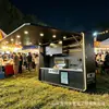 Versão de Exportação de Comércio Exterior Cozinha Externa Cozinha Modular Acampamento Churrasqueira Bar Barra de Churrasco de Aço Inoxidável