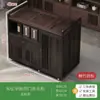 Mesa de Chá Pequena Móvel para Casa Mesa de Chá Madeira Maciça Carrinho de Chá Chaleira de Água Armário de Chá Integrado com Rodas Mesa Lateral de Chá Bandeja de Chá Kung Fu