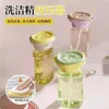Dispensador de Líquido para Lavavajillas Fregadero Dispensador de Jabón de Manos Líquido para Lavavajillas Dispensador Cocina Hogar Dispensador de Jabón Dispensador Portátil