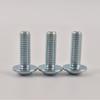 Tornillos de Cabeza Pandeada Acolchada Galvanizados Grado 10.9 7380-2 Pernos de Copa Redonda con Recubrimiento de Zinc Blanco