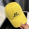 Boné Feminino Street Distressed Baseball Cap Estilo Coreano Trendy Brand Letter Bordado Mais Fácil para Combinar Casual Casal Chapéu Pico Masculino