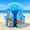 Anillo de Natación Inflable de Animales de Dibujos Animados para Bebés, Flotador Inflable para Niños Principiantes en Verano, Chaleco Salvavidas Inflable para Niños al Aire Libre, Fábrica
