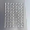 Múltiples modelos venta directa de fábrica transparente rejilla redonda agujero redondo blíster ferretería electrónica componentes electrónicos automotrices caja de blíster