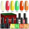 Set de Geles para Uñas Limegirl Puntas para Uñas Navidad 6 Colores Nuevo Cat Eye Nail Art Set de Geles para Uñas Barbie