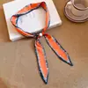 Bufanda de seda de lujo ligero estilo coreano, cadena de perlas para el cuello, cadena de suéter casual de moda para el trabajo, venta al por mayor de collares de lujo ligero de alta gama