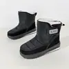 Procesamiento Personalización Hombres Mujeres Otoño Invierno Zapatos de Algodón con Lana Botas de Nieve Botas de Algodón Zapatos Antideslizantes Calidez Exportación Transfronteriza Zapatos de Algodón