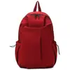 Mochila Escolar Mochila Masculina Estudiantes Universitarios Rojo Americano Escuela Secundaria Preparatoria Escalada Femenina Gran Capacidad Viaje Mochila para Computadora