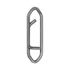 Potente Conector de Pin Trasero Afilado Luya Conveniente Pin Anillo de Colgado Rápido Pesca en Mar Accesorios de Pesca