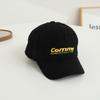 Gorra de béisbol para niños con combinación de colores, gorra visera cálida nueva, sombrero de lana de cordero para exteriores, gorro de otoño e invierno, comercio exterior 714