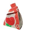 Em estoque Atacado Pêssego Coração Flor Bolsa de Malha Bolsa Feminina de Malha Bolsa de Presente de Mão Bolsa de Malha Bolsa de Presente de Mão
