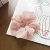 Novo Scrunchie Tridimensional de Bolinhas Coloridas Sólidas Estilo Coreano para Mulheres, Elástico Doce e Fofo para Coque, Faixa de Cabelo Simples e Versátil