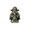 Sen She ofrece figuras en miniatura del carácter "Fu" en color cobre y del dios de la fortuna con cara sonriente, perfectas como mini decoraciones de escritorio para la oficina o como regalos auspiciosos para inauguraciones.