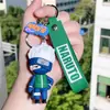 Muñeco Llavero de Goma Suave Naruto de PVC Dibujos Animados Colgante de Silicona Naruto Llavero de Coche Halloween Venta al por Mayor