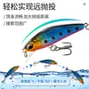 Nova Isca Minnow Gota d'Água 6g Longo Arremesso Afundamento Lento para Robalo de Água Doce e Salgada e Peixe Boca-de-Cima Transfronteiriço