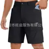Pantalones Cortos de Verano para Hombre de Color Sólido, Estilo Americano, de Trabajo Casual, con Múltiples Bolsillos, Cinco Puntos, para Exteriores, Venta Caliente 2026, Transfronterizo Personalizado
