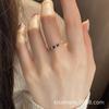 Joyería Chenmo Anillo Vintage de Estilo Étnico de Lapislázuli Hecho a Mano Nicho de Alta Gama Anillo Vintage para Mujer
