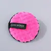 Esponja Removedora de Maquiagem à Base de Água Abacaxi Grade Preguiçosa, Esponja de Limpeza Facial Dupla Face, Ferramenta Suave para Banho e Limpeza Facial