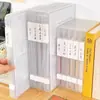 Caja de Almacenamiento de Archivos A4 de Escritorio Multifuncional Caja de Almacenamiento de Documentos Manual de Instrucciones Caja de Almacenamiento A5 Caja Organizadora de Recibos de Oficina
