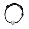 Graduación en tierra Cuerda de Mano de Loto Caperucita Roja Misma Cuerda Roja Tejida Pulsera de Pareja Novia Novia Regalo Pulsera