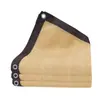 Malla para Sombrear Beige, Encriptada y Engrosada, Red de Protección Solar para Patio, Azotea, Balcón, Sombreo de Plantas, Red de Aislamiento Térmico y Bloqueo de Luz para Exteriores