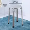 Mesa pequeña de aleación de aluminio de lujo ligero para discusiones y recepción, mesa de metal, estilo simple, igual que la utilizada en pequeñas tiendas, restaurantes de moda y cafeterías