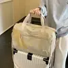 Bolsa de Viagem Grande Capacidade Portátil para Armazenamento de Bagagem Compartimento Independente para Sapatos Bolsa para Natação Yoga Dança Fitness Bolsa para Treinamento Esportivo