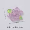 Coleção Flores da Primavera Clara e Transparente Desenho Animado Criativo Artesanal DIY Acessórios para Joias Cola de Creme Resina Pequenas Peças Materiais Atacado